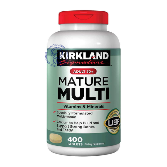 Adult 50+ Multi Vitamins & Minerals, 400 Tablets